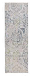 Washable Traditional Rug, Floral Rug, Easy To Clean Traditional Rug For Bedroom, Livingroom, & Diningroom-67 X 200Cm (Runner) - thumbnail 3