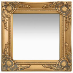 Vidaxl Wall Mirror Baroque Style 40X40 Cm Gold - thumbnail 1