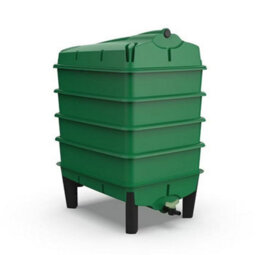Original Wormery Tiger Wormery 4 Tray Vermicomposting System - Green - Includes Lime Mix, Coir Block & Fine Mesh, 4-Tray Kit - thumbnail 2
