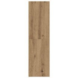 Berkfield Modern Wall Mounted Tv Cabinets 3 Pcs Artisan Oak Engineered Wood - thumbnail 5