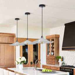 2Pack Cone Lamp Shade Pendant Light Fixtures 22Cm Metal Replacing Hanging Lampshade - thumbnail 2