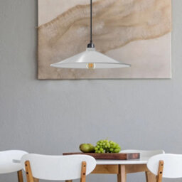 2Pack Cone Lamp Shade Pendant Light Fixtures 22Cm Metal Replacing Hanging Lampshade - thumbnail 3