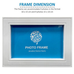 Crystals Multi Photo Frames Home Decor Frames Picture Wall Set Gift Family Love Mr & Mrs - thumbnail 5