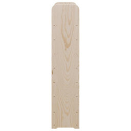 Vidaxl Wine Rack With Top Board 72.5X25X111.5 Cm Solid Wood Pine - thumbnail 6