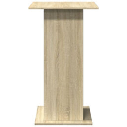 Berkfield Bar Table With Storage Sonoma Oak 60X60X102 Cm Engineered Wood - thumbnail 5