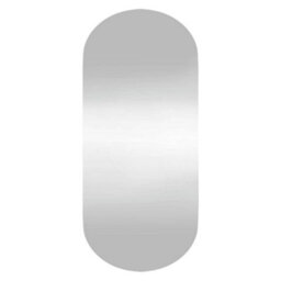 Walplus Minimalistic Aesthetic Wall Mirror 30X70 Cm Glass Oval - thumbnail 2