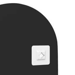 Walplus Minimalistic Aesthetic Wall Mirror 30X70 Cm Glass Oval - thumbnail 4