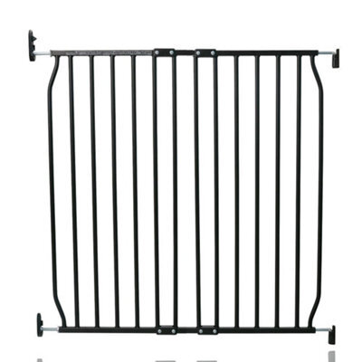Bettacare Screw Fit Metal Dog Gate, Black, 80Cm - 90Cm - image 1