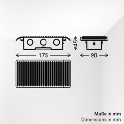 Briloner Black Wall Light Led Rechargeable Cordless 150Lm Up And Down 2700K Hallway Bedroom 175X90X45mm - thumbnail 9
