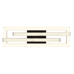 Luminosa Lighting Luminosa Highway Integrated Led Semi Flush Ceiling Light Matt Silver 2X Led 4000K - thumbnail 4