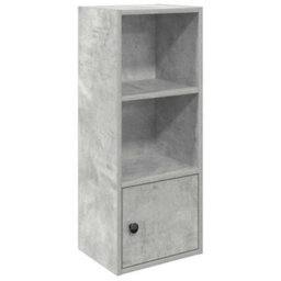 Berkfield Bookcase Concrete Grey 31X24X77 Cm Engineered Wood - thumbnail 2