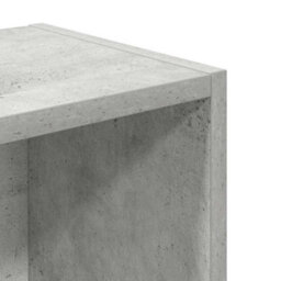 Berkfield Bookcase Concrete Grey 31X24X77 Cm Engineered Wood - thumbnail 9