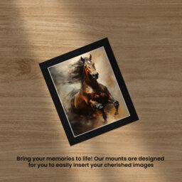 Ak Frames 12X10 Black Picture Mounts To Fit 10X8 Aperture Size - Mount Board Only (No Frame Included) - thumbnail 5