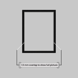 Ak Frames 12X10 Black Picture Mounts To Fit 10X8 Aperture Size - Mount Board Only (No Frame Included) - thumbnail 4