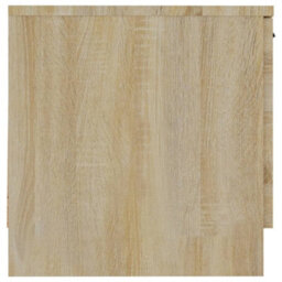 Berkfield Bedside Cabinets 2 Pcs Sonoma Oak 40X39X40 Cm - thumbnail 5