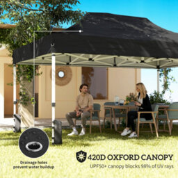 Outsunny 3 X 4.5 M Pop Up Gazebo With Mesh, Heavy Duty Party Tent Marquee - thumbnail 5