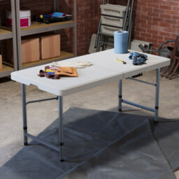 Lassic Home Vida Foldable 4Ft Heavy Duty Folding Camping Picnic Garden Portable Table - thumbnail 4