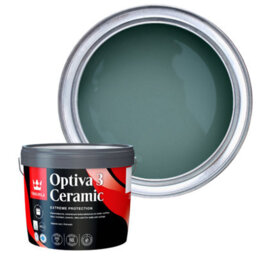 Tikkurila Optiva 3 Super Matt Emulsion - Ultra Durable, Stain-Resistant - 3L Silk Road S440 - thumbnail 1