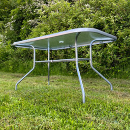 Selections Rectangle Table With Glass Top For 8 Piece Garden Patio Furniture Set - thumbnail 7