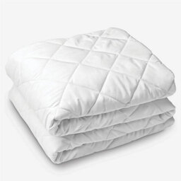 Ameha Mattress Protector Deep 30Cm Fitted Stretch Skirt Quilted Mattress Microfiber Fitted Mattress Cover Super King (180X200Cm) - thumbnail 4