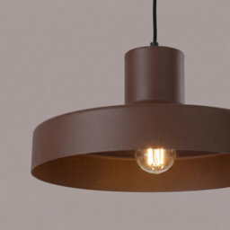 Sollux Lighting Bilo Steel Brown 1 Lights Modern Pendant Lamps - thumbnail 4