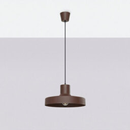 Sollux Lighting Bilo Steel Brown 1 Lights Modern Pendant Lamps - thumbnail 2