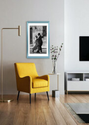 Grey Picture Frame Photo Frame Perspex Sheet For Wall Or Table, Landscape Portrait Orientation 50 X 70 Cm (19.7 X 27.5 Inch) - thumbnail 8