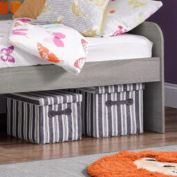 Grace Grey Oak Wooden Day Bed Frame - 3Ft Single - thumbnail 3
