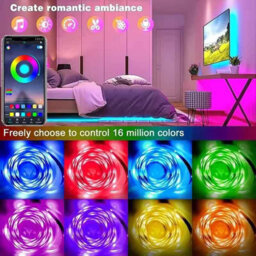 30M Usb Rgb Led Strip Lights With App Control Color Changing 5050 For Room Tv Backlight - thumbnail 3