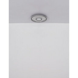 Luminosa Lighting Luminosa Cara Integrated Led Semi Flush Ceiling Light Grey Matt Led 3000K - thumbnail 6