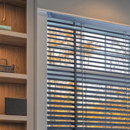 Lister Cartwright 25mm Pvc Venetian Blinds Windows Easy Fit Child Safety Included (Steel Textured, 117 Cm Width X 160 Cm Drop) - thumbnail 4