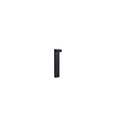 Ideal Lux Sirio  2 Light Small Outdoor Bollard Black Ip44, G9