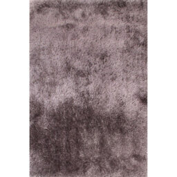 Silver Handmade Luxurious Plain Shaggy Sparkle Easy To Clean Rug For Living Room, Bedroom - 80Cm X 150Cm - thumbnail 6
