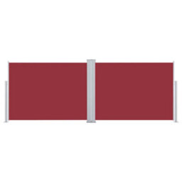 Walplus Retractable Side Awning Garden Sun Shade Canopy Gazebo For Back Door, Porch, Patio Red 120X1000 Cm - thumbnail 4