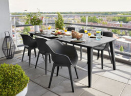 Norfolk Leisure Keter Lima Table With Akola Chairs - thumbnail 1