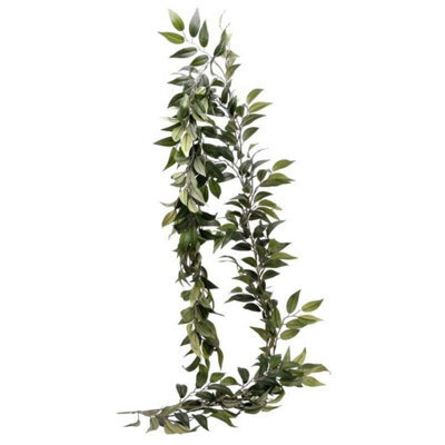 Ruscus Leaf Garland - Green Party Garlands - image 1