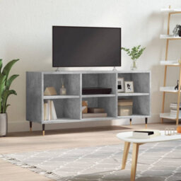 Walplus Tv Cabinet Concrete Grey 103.5X30X50 Cm Engineered Wood - thumbnail 1