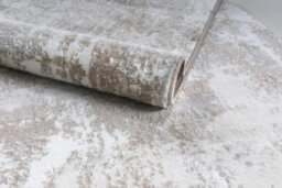 Stratus Interiors Opal Large Silver Living Room Rug - White / Silver / Light Grey - Medium - thumbnail 4