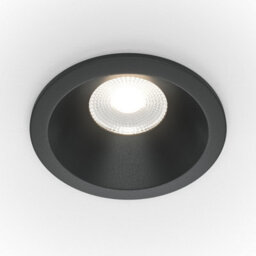 Luminosa Lighting Luminosa Maytoni Zoom Dimmable Recessed Downlight Black 3000K Ip65 - thumbnail 1