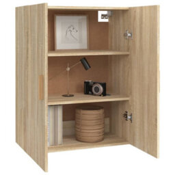 Vidaxl Hanging Wall Cabinet Sonoma Oak 69.5X34X90 Cm - thumbnail 5