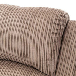 More4Homes Postana Electric High Back Jumbo Cord Fabric Recliner 2 Seater Sofa (Brown) - thumbnail 7