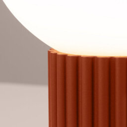 Luminosa Lighting Luminosa Halo Globe Table Lamp Red Ochre 1X G9 - thumbnail 5