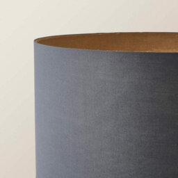 Valuelights Camden Brushed Chrome Tripod Floor Lamp With Charcoal Drum Shade - thumbnail 5