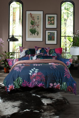 Deyongs House Of Norris The Parrot And The Cockatoo 100% Cotton 200 Count Duvet Set - image 1