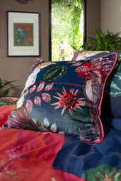 Deyongs House Of Norris The Parrot And The Cockatoo 100% Cotton 200 Count Duvet Set - thumbnail 4