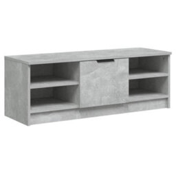 Vidaxl Tv Cabinet Concrete Grey 102X35.5X36.5 Cm Engineered Wood