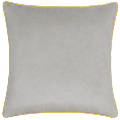 furn. Furn Meridian Velvet Feather Filled Cushion, Dove/cylon, 45 X 45Cm - image 1