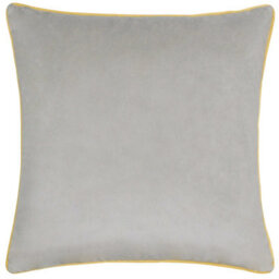 furn. Furn Meridian Velvet Feather Filled Cushion, Dove/cylon, 45 X 45Cm - thumbnail 1