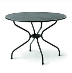 Pacific Lifestyle Carlo Round Outdoor 4 Seater Dining Set Patio Mesh Table And Chairs Garden Furniture - thumbnail 4