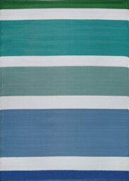 The Rugs Reversible Waterproof Outdoor Rugs Rainbow 1030 Blue - thumbnail 2